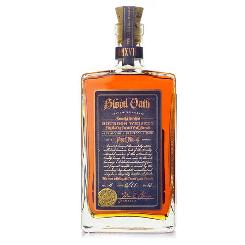 Blood Oath Pact #4 Bourbon Whiskey