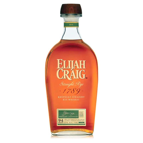 Elijah Craig Straight Rye