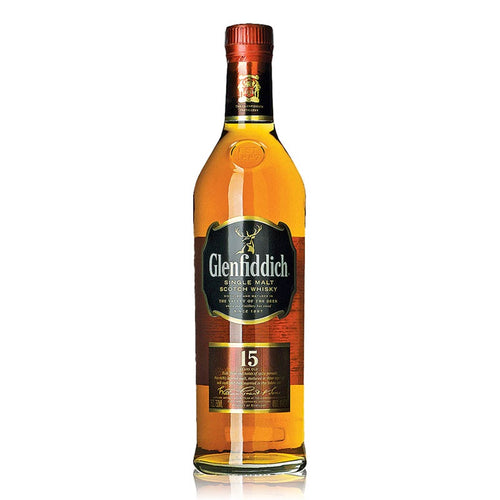Glenfiddich 15Yr Old Solera Aged Single Malt Scotch Whiskey