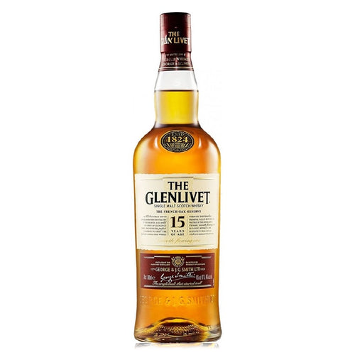 Glenlivet French Oak 15 Year Old Scotch Whiskey