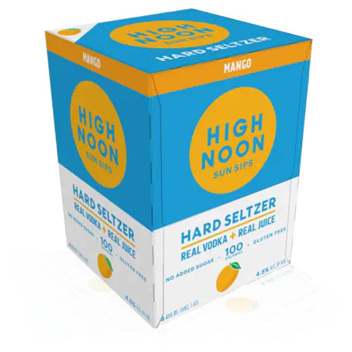 High Noon Mango Hard Seltzer 4 Pack