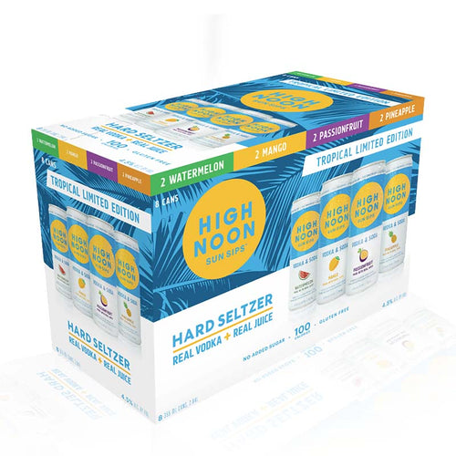 High Noon Tropical Hard Seltzer Variety 8 Pack