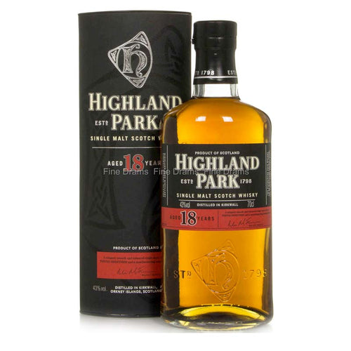 Highland Park 18yr Old Scotch Whiskey