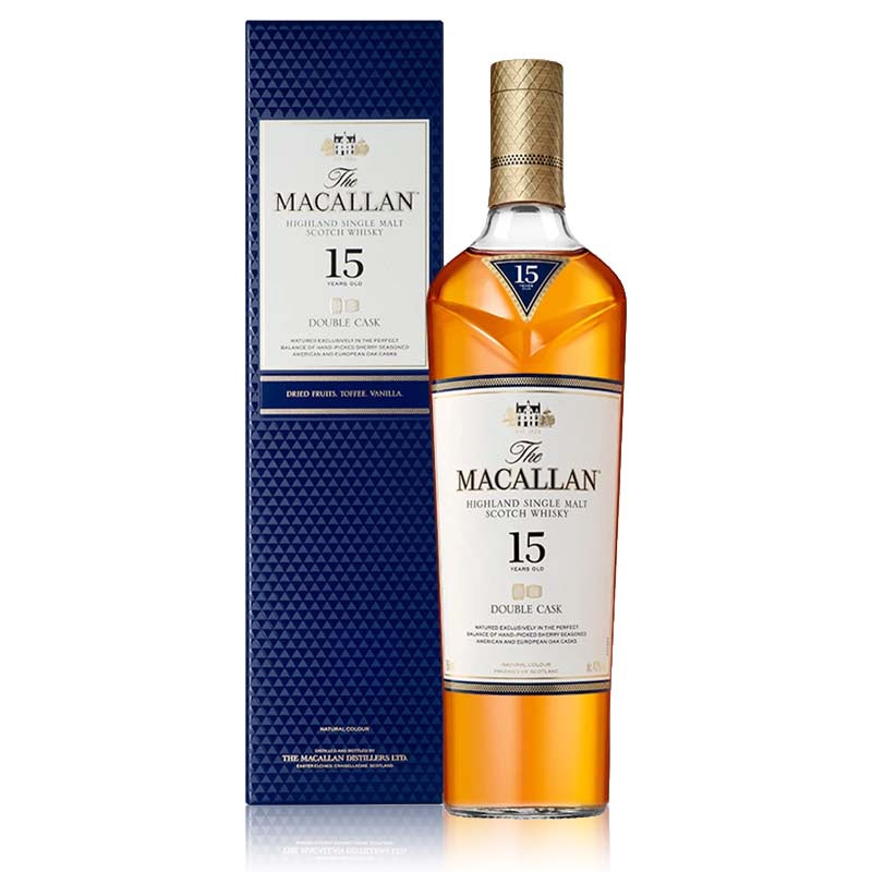 The Macallan 15yr Old Double Cask Single Malt Scotch Whiskey