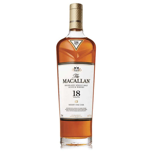 The Macallan 18yr Old Sherry Oak Cask Scotch Whiskey