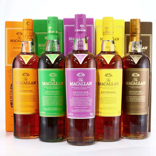 The Macallan Edition No. 1 - No. 6 Whisky Set