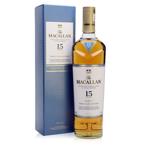 The Macallan Triple Cask 15yr Old Scotch Whiskey