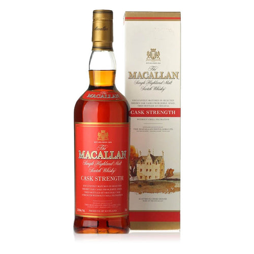 The Macallan Cask Strength Red Label Scotch Whisky