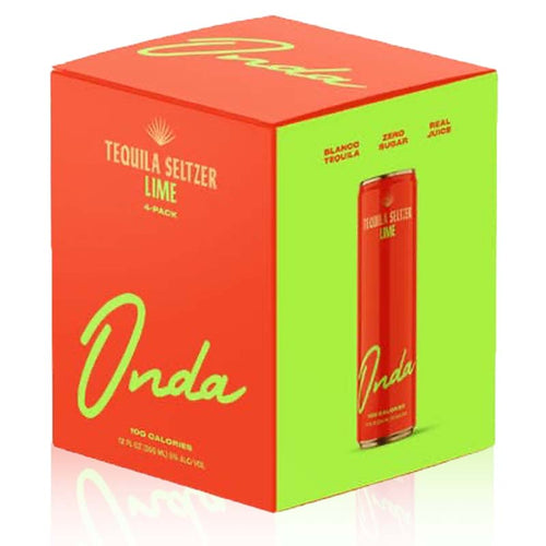 Onda Sparkling Tequila Lime 4 Pack
