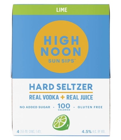 High Noon Lime Hard Seltzer 4 Pack