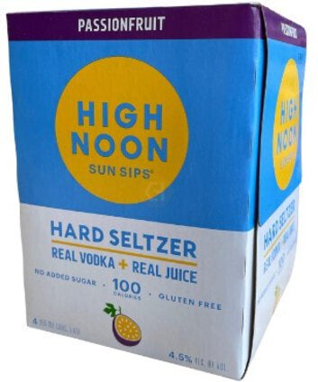 High Noon Passion Fruit Hard Seltzer 4 Pack